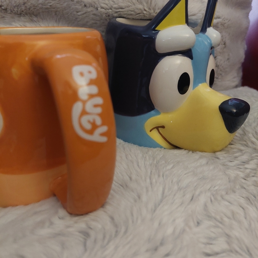 New Bluey Oversized Mug W/ Chilli Heeler Mug ADORABLE! VIRAL - Picture 5 of 9
